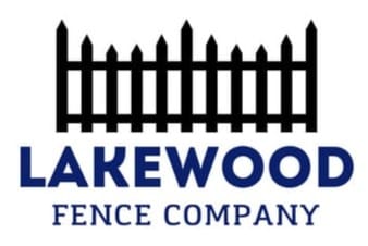 this image shows lakewood fence company logo