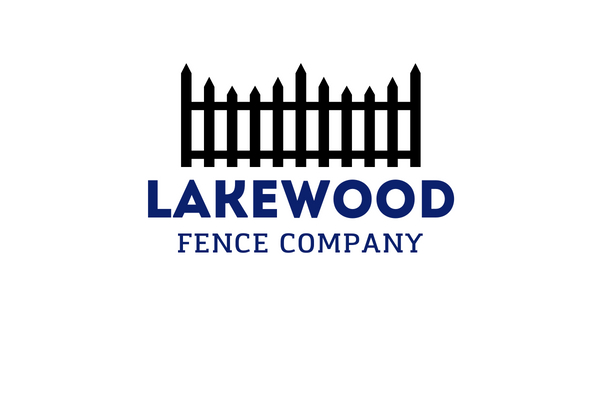 this image shows lakewood fence company logo