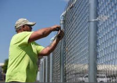 this is a picture of Lakewood chain link fence