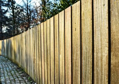 an image of pine fence in Lakewood, CO